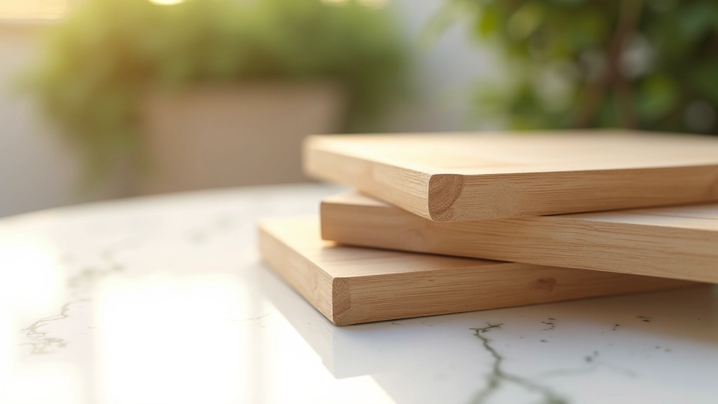 Campioni di materiali per strutture ombreggianti: legno di teak levigato, profilo di alluminio anodizzato, tessuto in poliestere ad alta densità